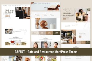 Download Cafert – Cafe and Restaurant WordPress Theme