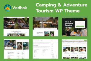 Download Camping & Adventure Tour WordPress Theme - Vedhak