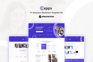 Download Capps - IT Solutions Elementor Template Kit