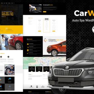 Download Car Wash - Auto Spa WordPress Theme