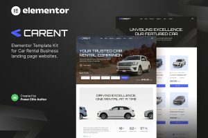 Download Carent – Car Rental Business & Auto Dealer Elementor Template Kit
