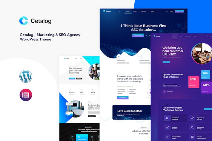 Download Cetalog - Marketing & SEO Agency WordPress Theme