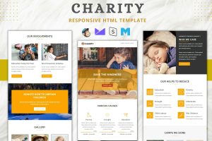 Download Charity - Responsive Email Template Best charity email template suitable for Charity,NGO,Fund Rising,Orphanage,Donate,Trust categories
