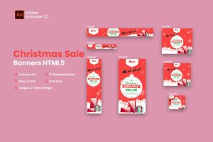 Download Christmas Shopping HTML 5 Banner Ad- Animate CC Christmas Shopping HTML 5 Banner Ad- Animate CC
