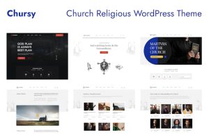 Download Church Religious WordPress Theme - Chursy