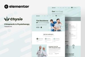 Download Chysio - Chiropractic & Physiotherapy Elementor Template Kit