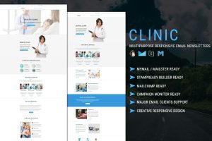 Download CLINIC - Multipurpose Responsive Email Template Best Clinic email templates for professionals