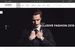 Download Clothing - eCommerce Fashion Template Clothing – eCommerce Fashion Template is a clean and elegant design.