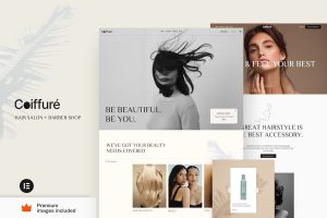 Download Coiffure - Hair Salon & Barber WordPress Theme