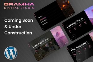Download Coming Soon & Under Construction WordPress Theme