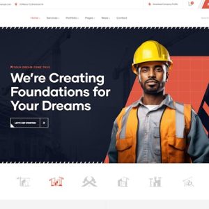 Download Constix - Construction Industrial WordPress Theme