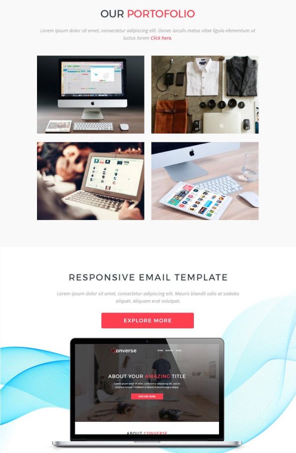 Download Converse - Responsive Email Template Responsive Email Template