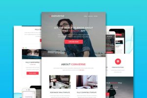 Download Converse - Responsive Email Template Responsive Email Template