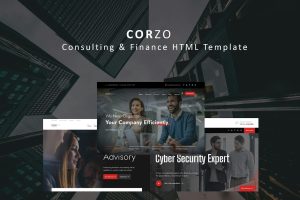 Download Corzo - Consulting & Finance HTML Template Resposnive,business,agency