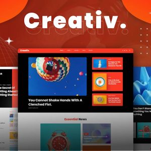 Download Creativ - Ultimate Blog & Magazine Elementor Pro Template Kit