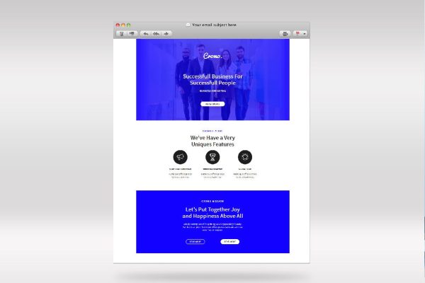 Download Cromo Corporate Email Newsletter Template Multipurpose Corporate Email Newsletter Template