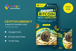 Download Cryptocurrency Bitcoin Animated Banner GWD Cryptocurrency Bitcoin Animated Banner GWD
