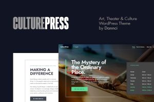 Download CulturePress - Art & Culture WordPress theme
