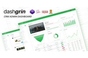 Download Dashgrin Responsive Data Analytics Admin Dashboard Template