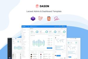 Download Dason - Laravel Admin & Dashboard Template Dason Laravel is a beautiful admin template built with Laravel 9, Bootstrap ^5.1.0, and webpack.