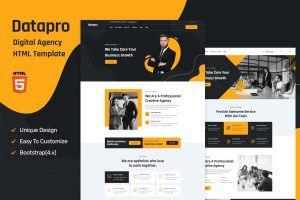 Download Datapro - Creative Agency HTML Template