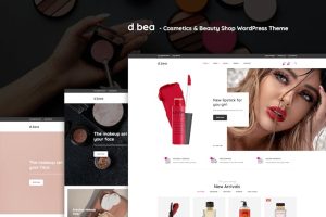 Download DBea - Cosmetics & Beauty Shop WordPress Theme