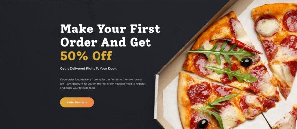 Download DeliTaste - Food Delivery HTML Template