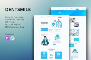 Download Dentsmile – Dentist & Dental Clinic Elementor Template Kit