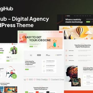 Download Digihub - Digital Agency WordPress Theme