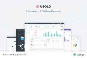 Download Django Admin & Dashboard Template - UBold Ubold is a fully featured premium admin template built on top of awesome Bootstrap 5 and Django