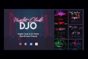 Download DJO - Night Club and DJ WordPress