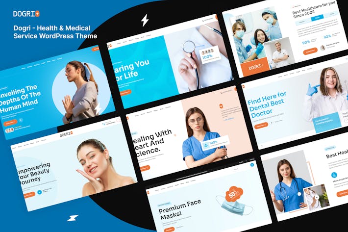Download Dogri - Health & Medical Service WordPress Theme