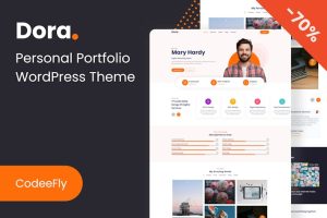 Download Dora – Personal Portfolio WordPress Theme
