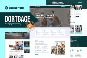 Download Dortgage - Mortgage Company Elementor Template Kit
