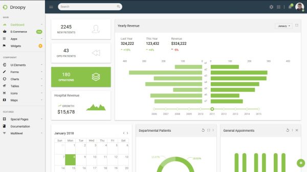 Download Droopy - Multipurpose Bootstrap Admin Dashboard Multipurpose Bootstrap Admin Dashboard Template + UI Kit