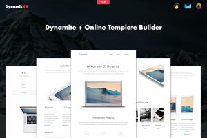 Download Dynamite - Responsive APP / Promotion Email Dynamite - Responsive APP / Promotion Email Template + Online Builder. Promote your product or app.