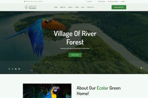 Download Ecolar - Environment & Ecology WordPress Theme