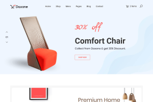 Download eCommerce HTML Template - Daxone Daxone is an enormous template that brings 40+ total Pages including 10+ Home Pages
