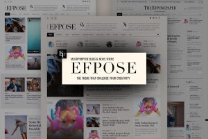 Download Efpose – Multipurpose Blog and Newspaper Theme