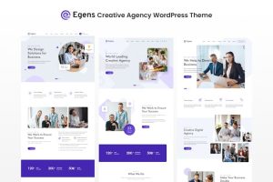 Download Egens - Creative Agency WordPress Theme
