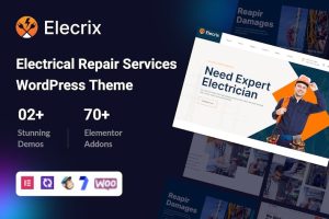 Download Elecrix – Electrical Repair Services WordPress The