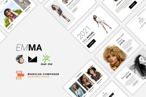 Download Emma - E-commerce Responsive Email Template Create beautiful responsive e-mail templates for promoting your e-shop, business & services