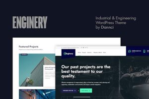 Download Enginery - Industrial & Engineering WP theme