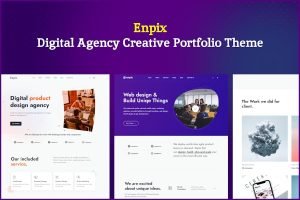 Download Enpix | Digital Agency Creative Portfolio Theme