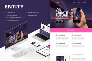 Download Entity - Responsive Email + Themebuilder Access High quality responsive email newsletter template | MailChimp | Campaign Monitor supported