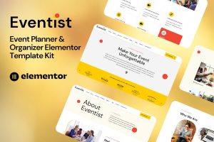 Download Eventist - Event Planner & Organizer Elementor Template Kit