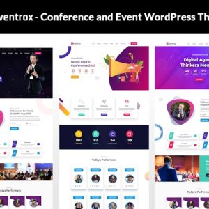 Download Eventrox - Conference and Event WordPress Theme