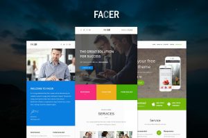 Download FACER - Responsive E-mail Templates set FACER – Responsive Email Templates Bundle 2 Different Templates + 2 Notification.