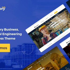 Download Factory HUB - Industrial Business WordPress Theme