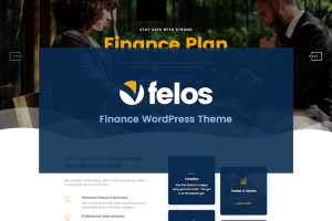 Download Felos - Finance WordPress Theme